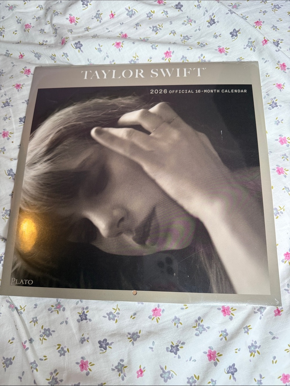 Taylor Swift Black & Cream Portrait Calendar Cover